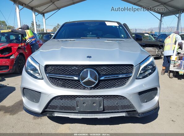 4JGED6EB9KA155386 2019 MERCEDES-BENZ AMG GLE 43 COUPE Silver Вид щитка приладів