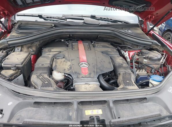 4JGED6EBXGA007819 2016 MERCEDES-BENZ GLE 450 AMG COUPE Red Вид ззаду