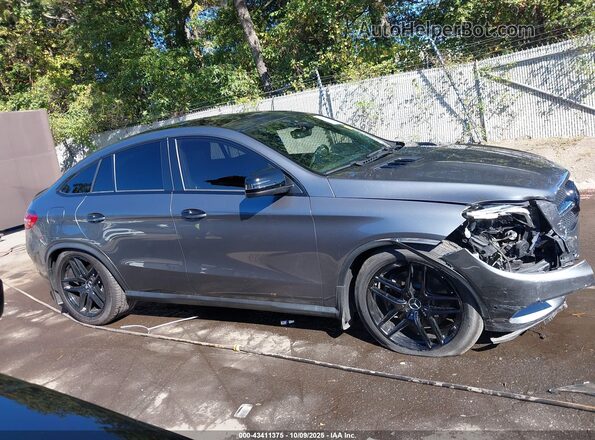 4JGED6EBXHA066161 2017 MERCEDES-BENZ AMG GLE 43 COUPE Серый Вид задней части салона