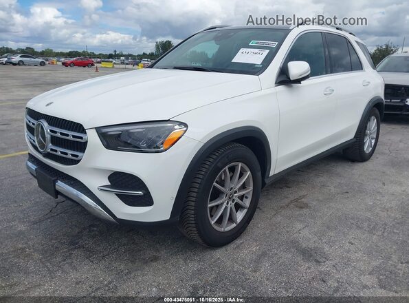 4JGFB4EB0SB397623 2025 MERCEDES-BENZ GLE 350 White Vista tres cuartos delantera izquierda