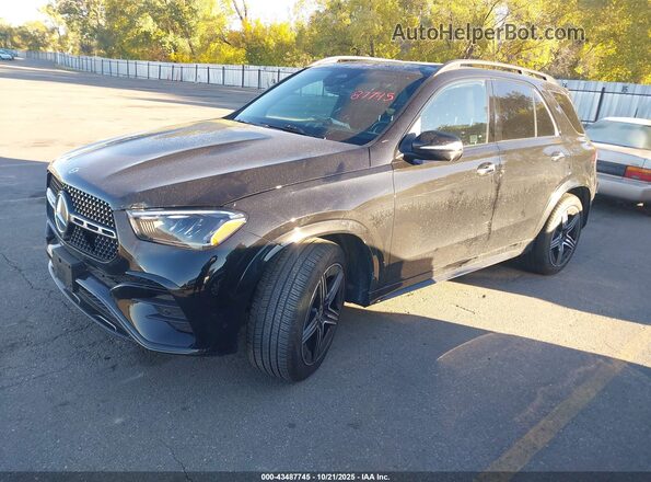 4JGFB4FB6SB492248 2025 MERCEDES-BENZ GLE 350 Black წინა მარცხენა ხედი სამი მეოთხედიდან