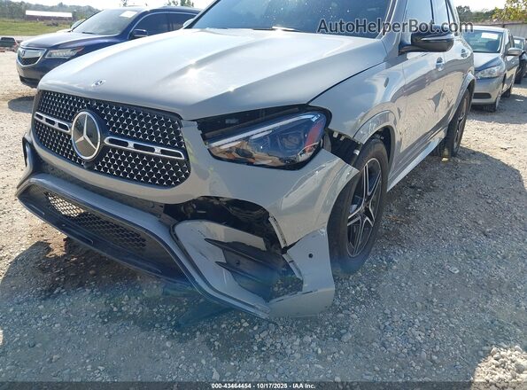 4JGFB4GBXRB037668 2024 MERCEDES-BENZ GLE 450 PLUG-IN HYBRID Серый Вид спереди