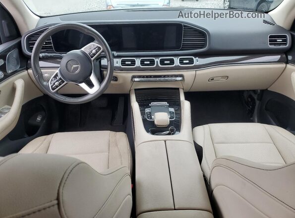 4JGFB4JB0LA221796 2020 MERCEDES-BENZ GLE Gray Dashboard view
