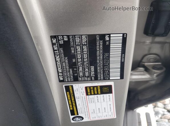 4JGFB4JB0LA221796 2020 MERCEDES-BENZ GLE Gray Engine compartment view