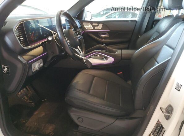 4JGFB4JB1LA211116 2020 MERCEDES-BENZ GLE Белый Вид салона спереди