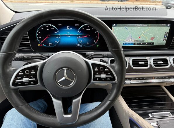 4JGFB4JB2LA231505 2020 MERCEDES-BENZ GLE White Vista interior delantera
