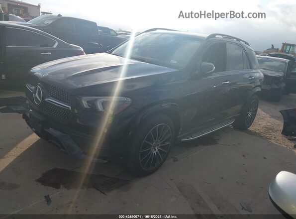 4JGFB4JB3MA326818 2021 MERCEDES-BENZ GLE 350 Black Առջևի ձախ երեք քառորդ տեսարան