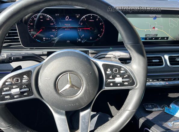4JGFB4JB3NA584242 2022 MERCEDES-BENZ GLE Black Vista interior delantera