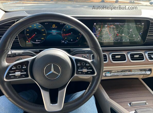 4JGFB4JB4LA146228 2020 MERCEDES-BENZ GLE Blue Front interior view