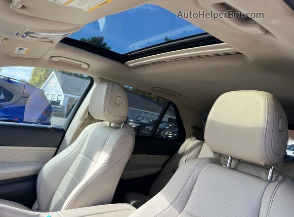 4JGFB4JB4LA146228 2020 MERCEDES-BENZ GLE Blue Rear seats view