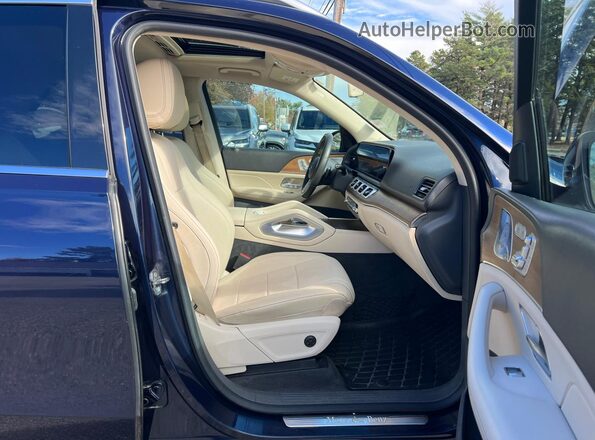 4JGFB4JB4LA146228 2020 MERCEDES-BENZ GLE Blue Front view