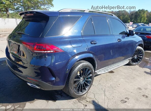 4JGFB4JB5LA177231 2020 MERCEDES-BENZ GLE 350 Dark Blue უკანა მარჯვენა
