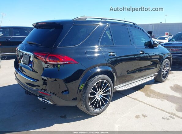 4JGFB4JB8MA484376 2021 MERCEDES-BENZ GLE 350 Black Задня права чверть