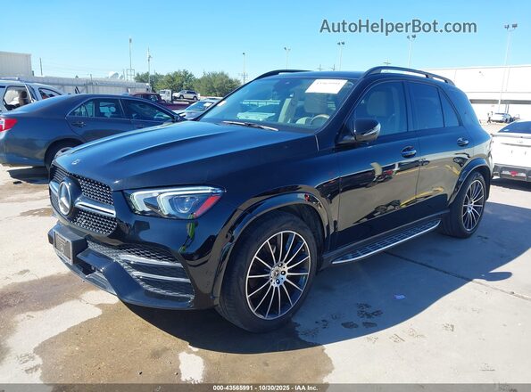 4JGFB4JB8MA484376 2021 MERCEDES-BENZ GLE 350 Black Передня ліва чверть