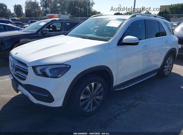 4JGFB4JB9LA293385 2020 MERCEDES-BENZ GLE 350 White Przód lewy