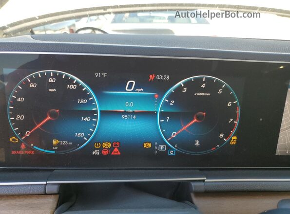 4JGFB4JBXLA149246 2020 MERCEDES-BENZ GLE Белый Вид щитка приборов