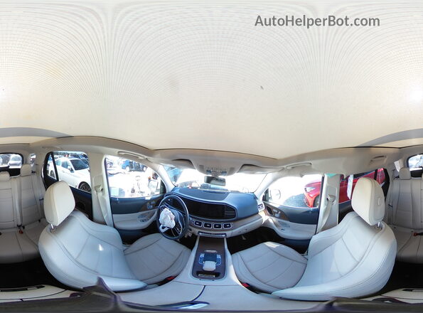4JGFB4JBXLA149246 2020 MERCEDES-BENZ GLE Белый Панорамный вид салона 360°