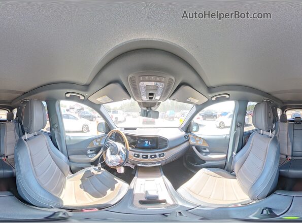 4JGFB4JBXMA359184 2021 MERCEDES-BENZ GLE Серый Панорамный вид салона 360°
