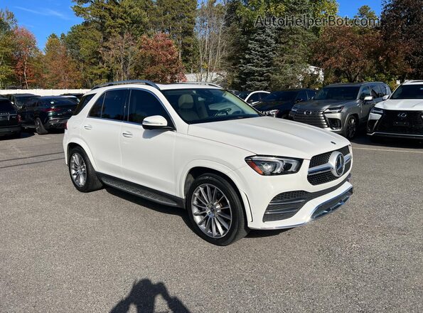 4JGFB4JBXMA453114 2021 MERCEDES-BENZ GLE Белый Задняя левая четверть