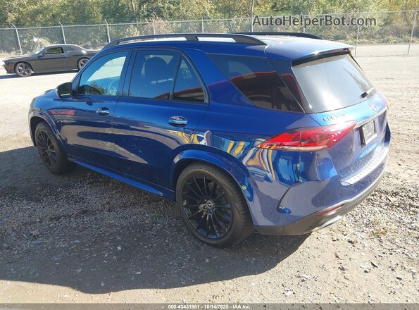 4JGFB4KB0LA079223 2020 MERCEDES-BENZ GLE 350 Синий Задняя левая четверть