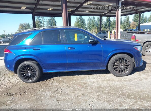 4JGFB4KB0LA079223 2020 MERCEDES-BENZ GLE 350 Синий Вид задней части салона