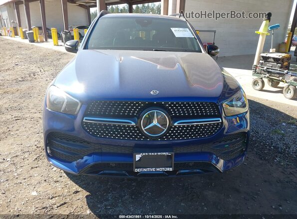 4JGFB4KB0LA079223 2020 MERCEDES-BENZ GLE 350 Синий Вид щитка приборов