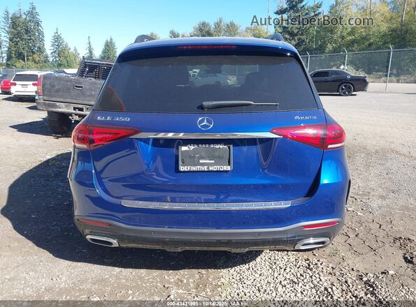 4JGFB4KB0LA079223 2020 MERCEDES-BENZ GLE 350 Синий 