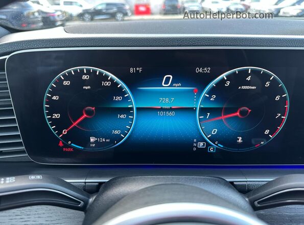 4JGFB4KB0LA200431 2020 MERCEDES-BENZ GLE Белый Вид щитка приборов