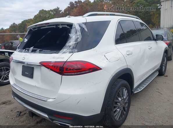 4JGFB4KB0MA325396 2021 MERCEDES-BENZ GLE 350 White Задня права чверть