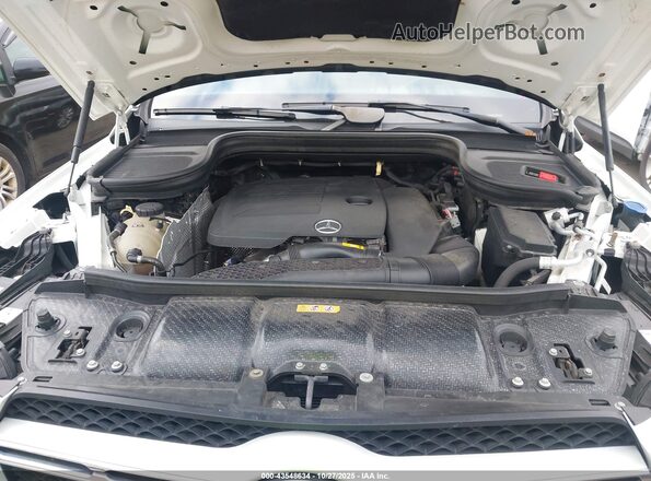 4JGFB4KB0MA325396 2021 MERCEDES-BENZ GLE 350 White Вид ззаду