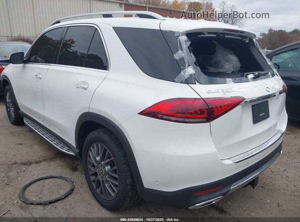 4JGFB4KB0MA325396 2021 MERCEDES-BENZ GLE 350 White Задня ліва чверть