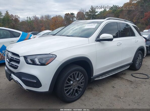 4JGFB4KB0MA325396 2021 MERCEDES-BENZ GLE 350 White Передня ліва чверть