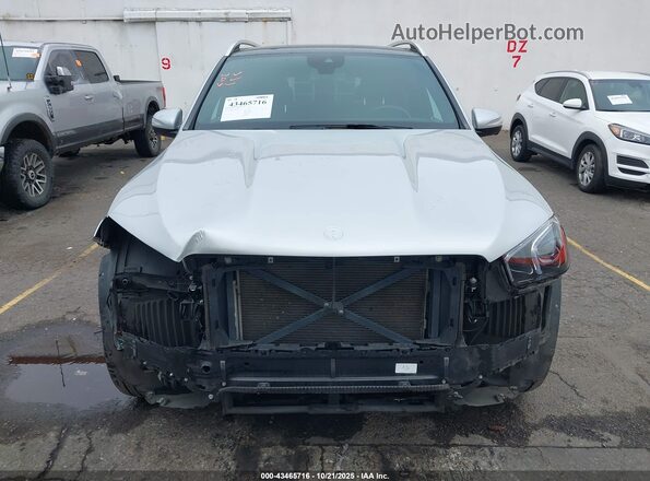 4JGFB4KB0MA398350 2021 MERCEDES-BENZ GLE 350 Silver Սալոնի հետևի տեսք