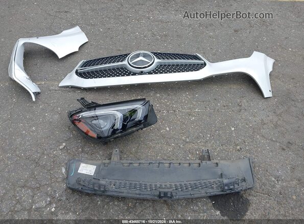 4JGFB4KB0MA398350 2021 MERCEDES-BENZ GLE 350 Silver Սարքավորումների վահանակի տեսք