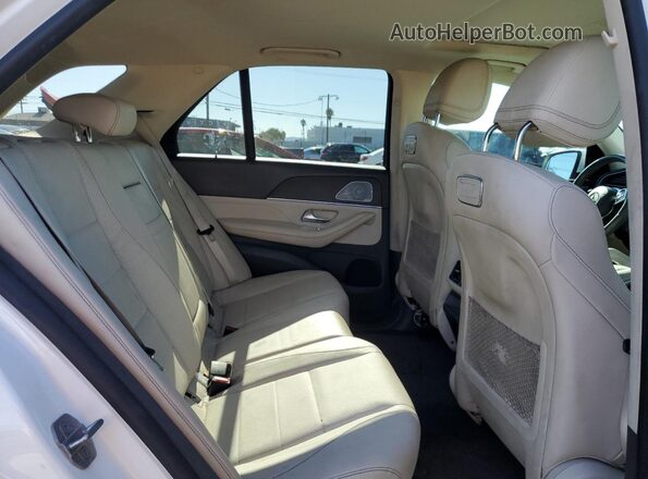 4JGFB4KB2LA012820 2020 MERCEDES-BENZ GLE White უკანა სალონის ხედი