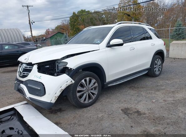 4JGFB4KB2LA038222 2020 MERCEDES-BENZ GLE 350 White Vista tres cuartos delantera izquierda