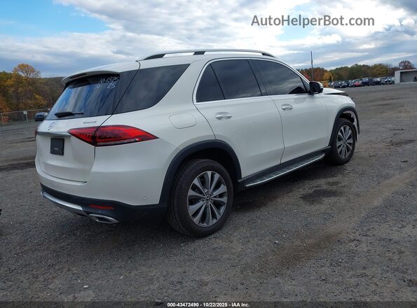 4JGFB4KB2LA038222 2020 MERCEDES-BENZ GLE 350 White Trasero derecho