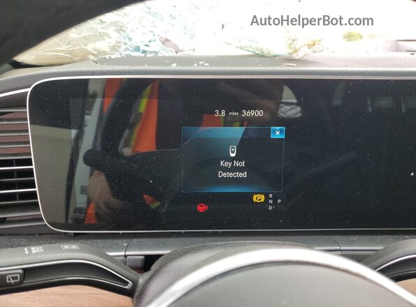 4JGFB4KB2NA694102 2022 MERCEDES-BENZ GLE Белый Вид щитка приборов