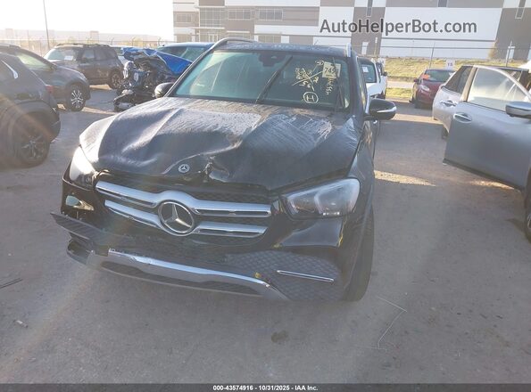 4JGFB4KB3NA802467 2022 MERCEDES-BENZ GLE 350 Черный Передняя левая четверть