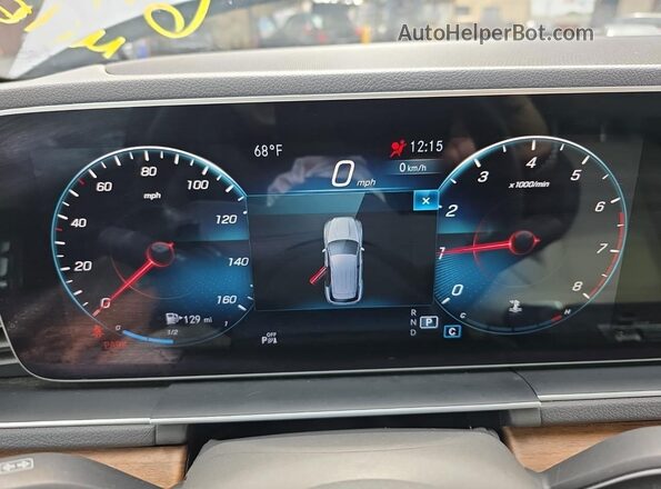 4JGFB4KB4LA281904 2020 MERCEDES-BENZ GLE Gray წინა პანელის ხედი