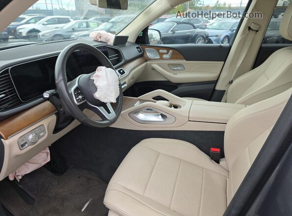 4JGFB4KB4LA281904 2020 MERCEDES-BENZ GLE Gray წინა სალონის ხედი