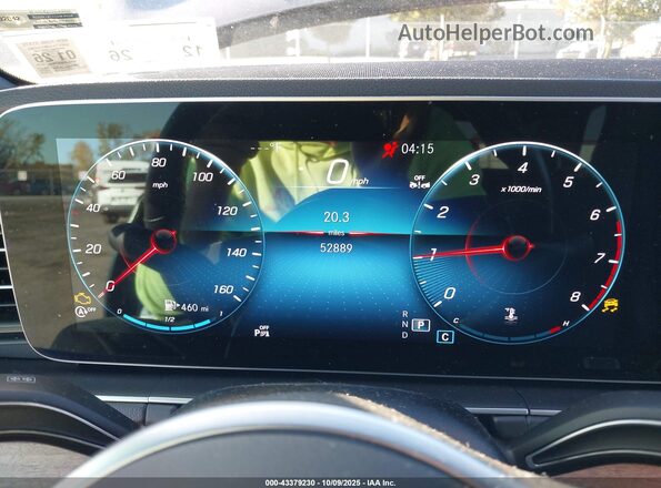 4JGFB4KB5NA622634 2022 MERCEDES-BENZ GLE 350 Blue Հետևի նստատեղերի տեսք