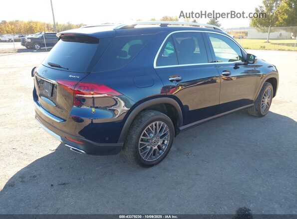 4JGFB4KB5NA622634 2022 MERCEDES-BENZ GLE 350 Blue Հետևի աջ