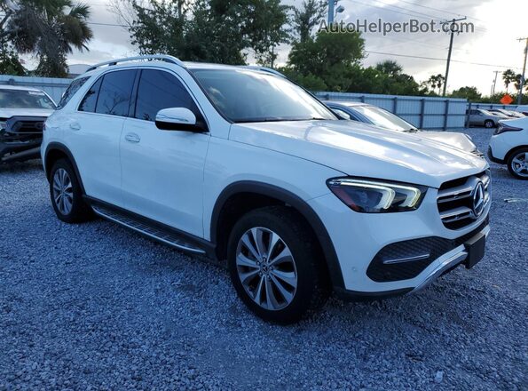 4JGFB4KB6LA025702 2020 MERCEDES-BENZ GLE Белый Передняя правая четверть