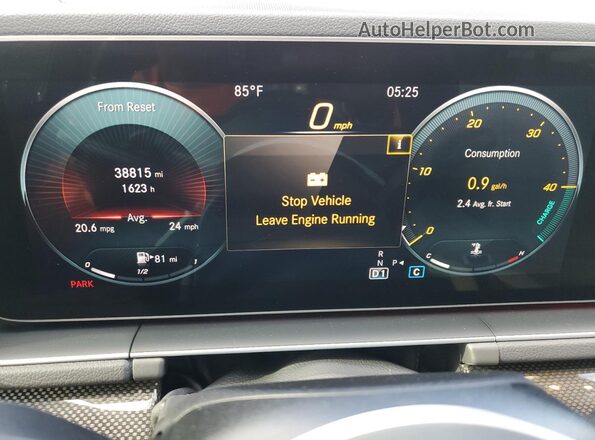 4JGFB4KB6LA025702 2020 MERCEDES-BENZ GLE Белый Вид щитка приборов