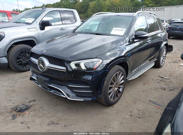 4JGFB4KB6MA358662 2021 MERCEDES-BENZ GLE 350 Black Przód lewy