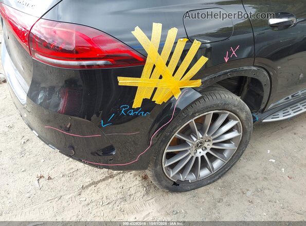 4JGFB4KB6MA358662 2021 MERCEDES-BENZ GLE 350 Black Widok z przodu
