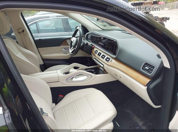 4JGFB4KB6MA358662 2021 MERCEDES-BENZ GLE 350 Black Widok wnętrza z przodu