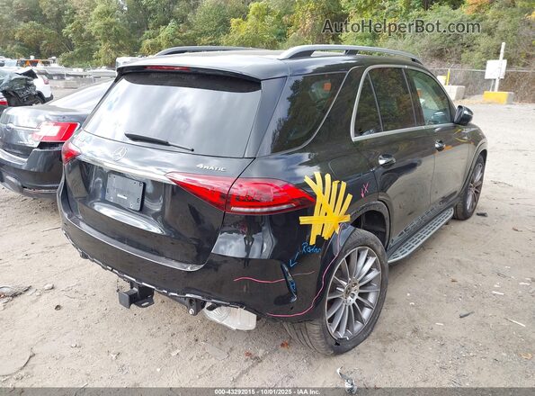 4JGFB4KB6MA358662 2021 MERCEDES-BENZ GLE 350 Black Tył prawy