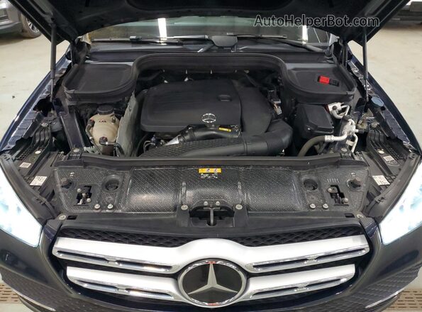 4JGFB4KB7LA033596 2020 MERCEDES-BENZ GLE Blue Vista del compartimento del motor